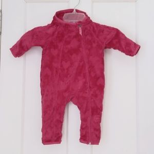Infant Girl's 6 Month REI Full-Zip Fleece Bunting